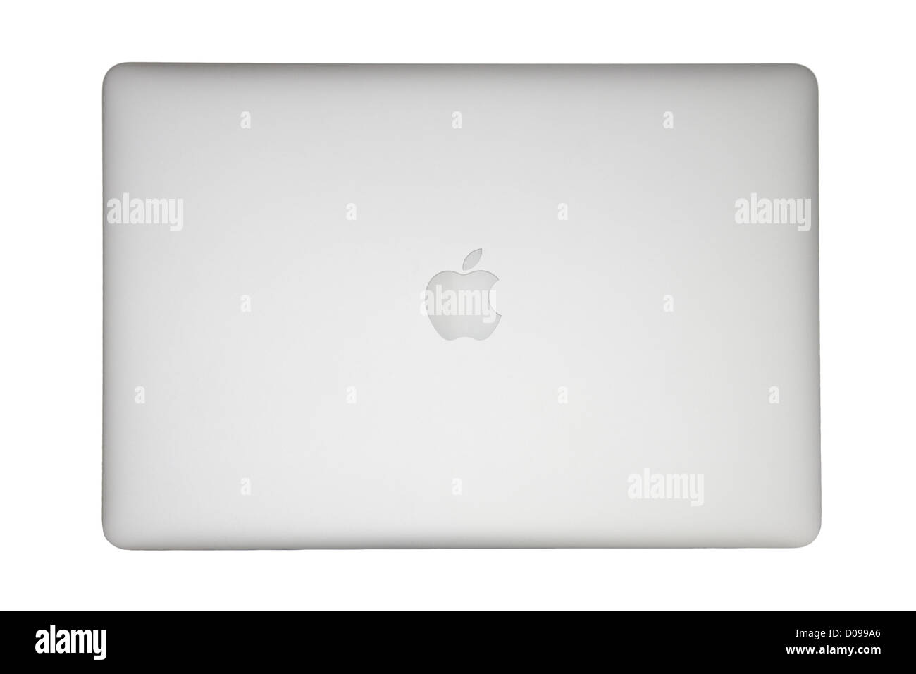 15' Slimline Macbook Pro 2012 Retina Screen Stock Photo