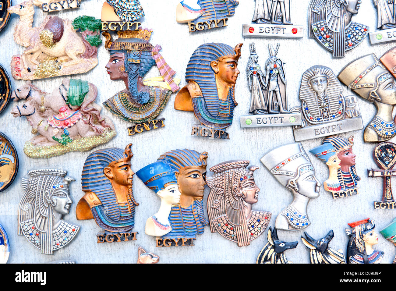 Fridge magnets for sale in Aswan, Egypt, Africa Stock Photo - Alamy