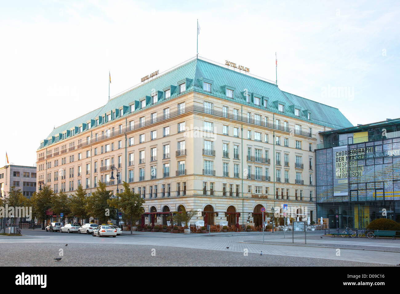 Adlon, luxury hotel in Berlin Stock Photo