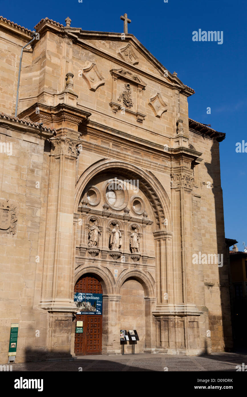 Church of Santo Domingo de la Calzada, La Rioja, Spain Stock Photo