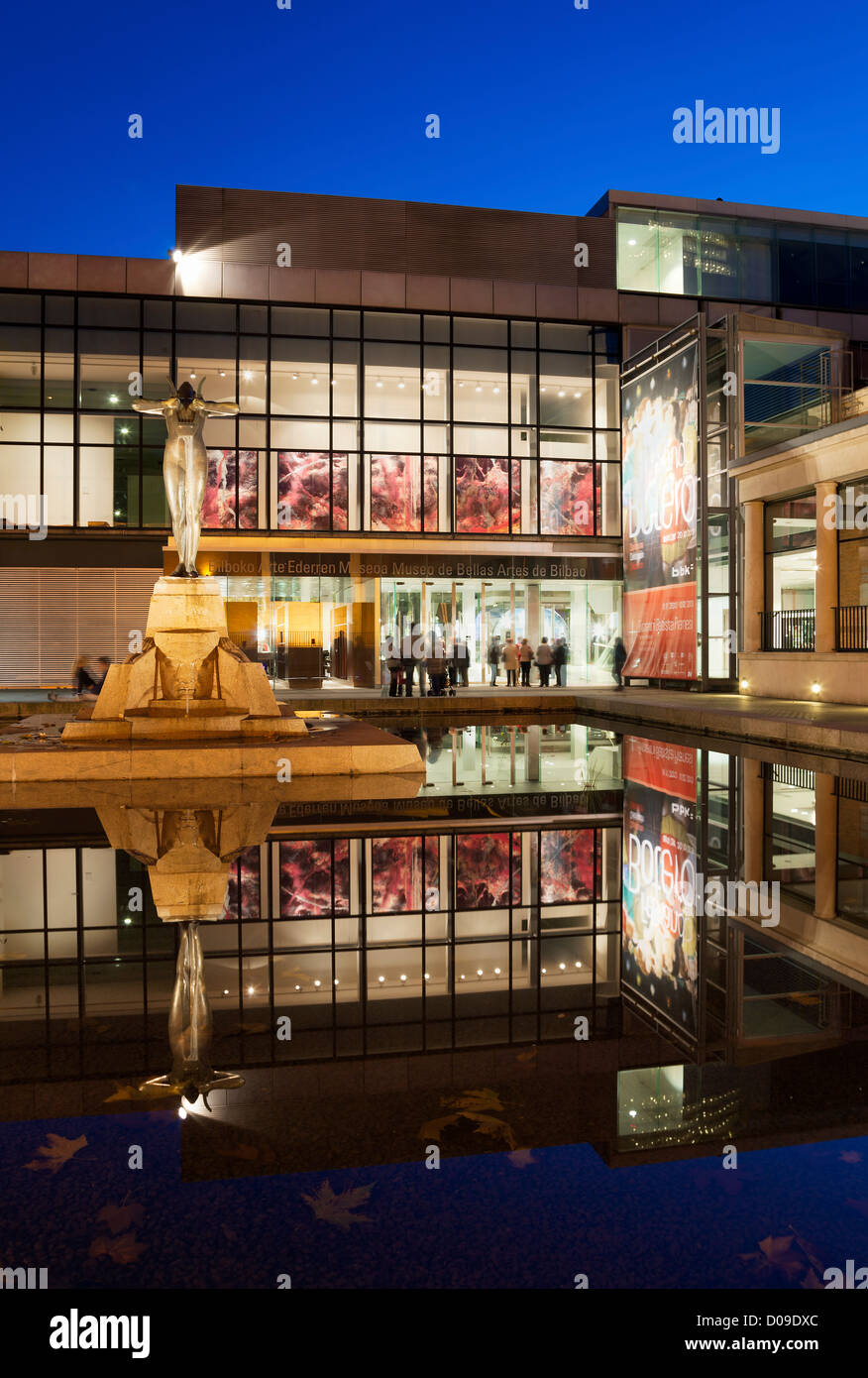 Museum of Fine Arts, Bilbao, Bizkaia, Basque Country, Spain Stock Photo
