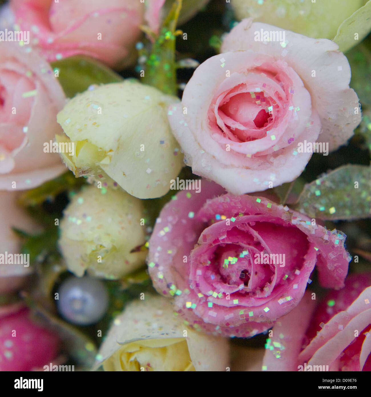 Wedding bouquet closeup Stock Photo