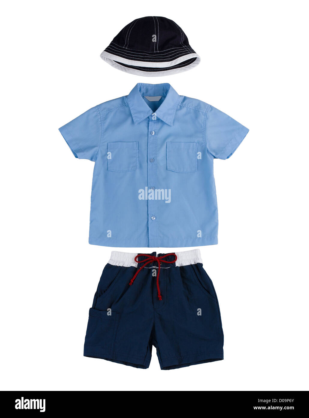 Boy clothes accessories isolated Stock Photo Alamy