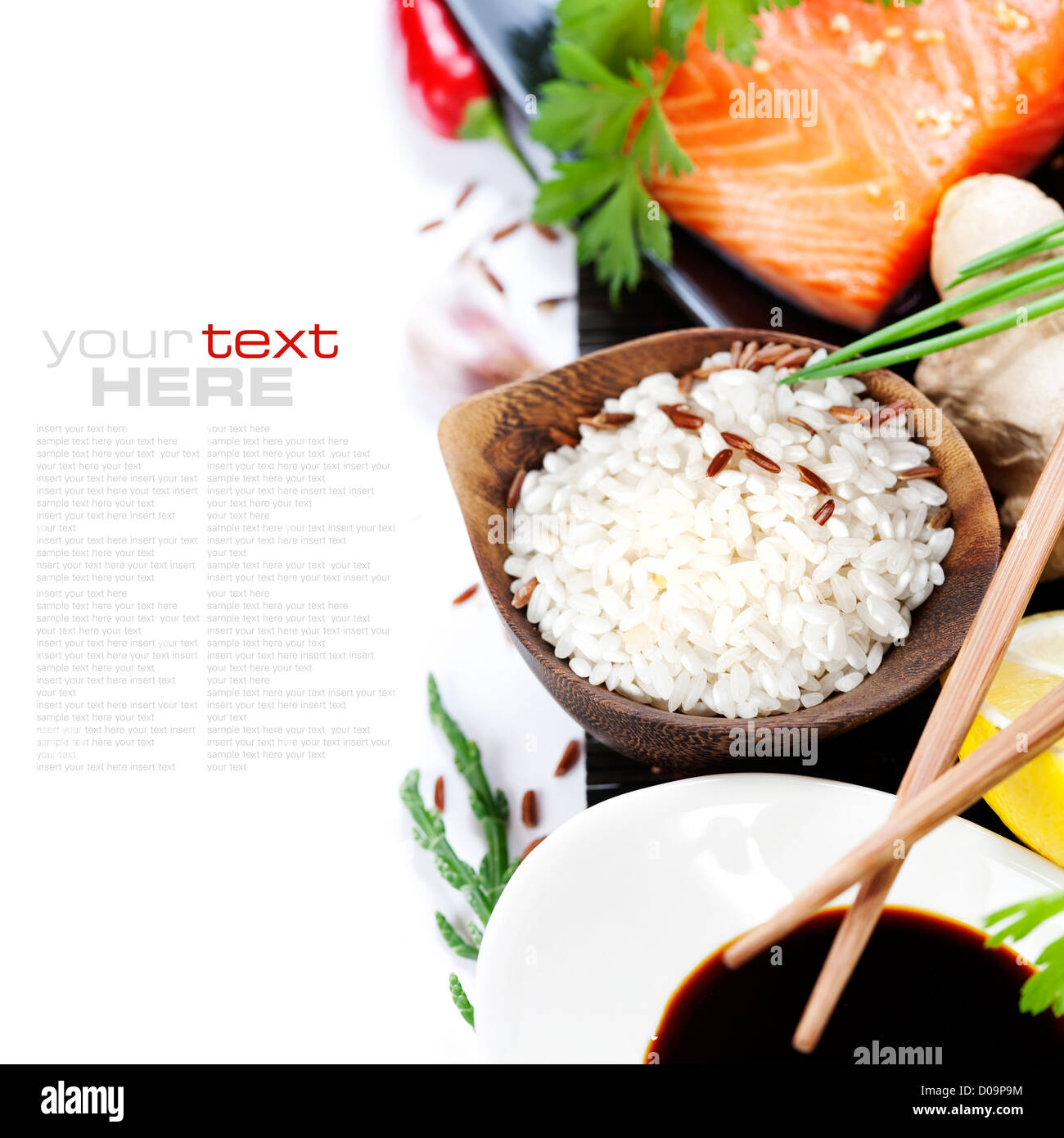 traditional asian ingredients Stock Photo Alamy