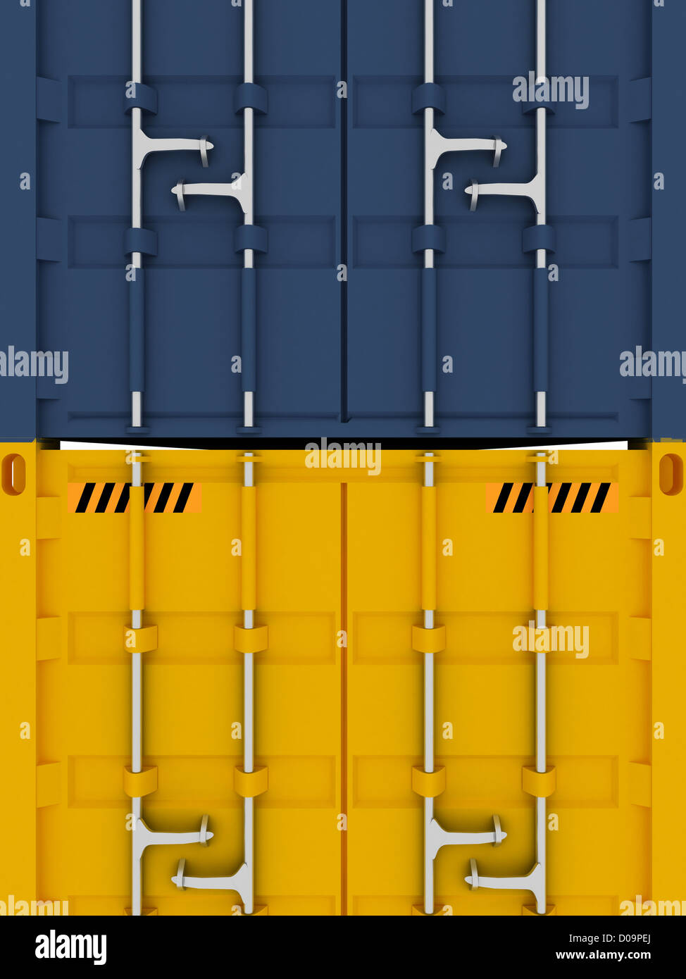 High Quality Cargo Container - Isolated Object Series Stock Photo - Alamy