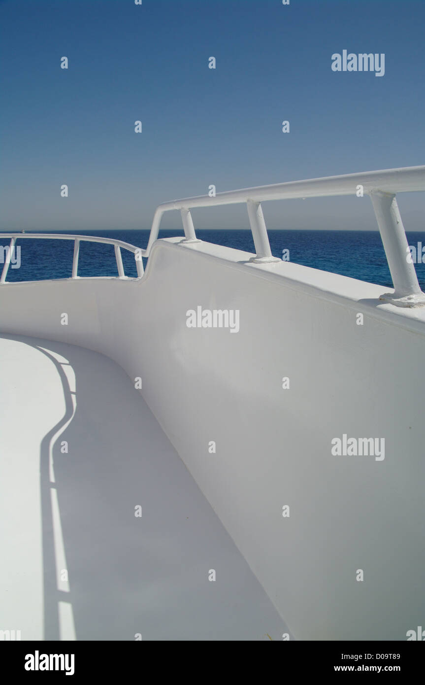 view from a yacht in the red sea Stock Photo - Alamy