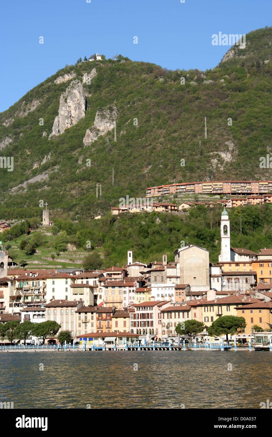 Lovere, Lago d'iseo, Lombardy, north Italy Stock Photo