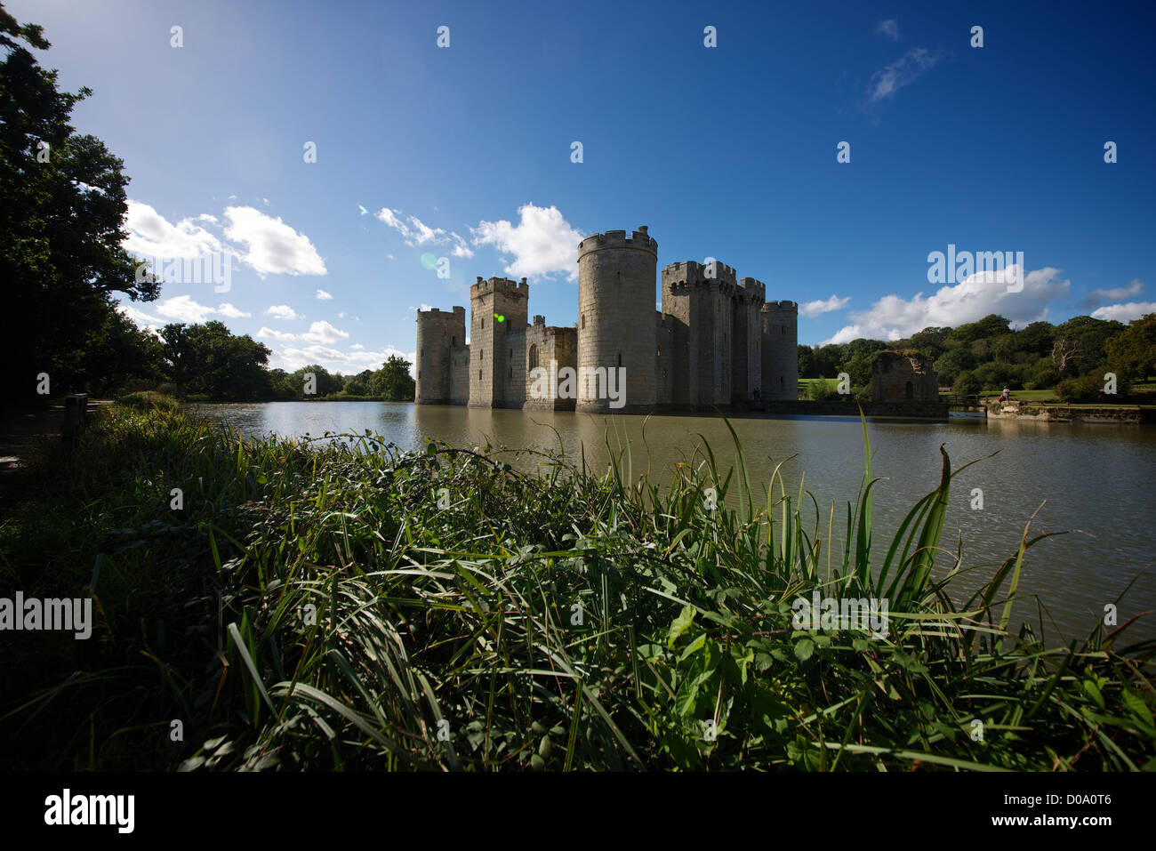 Bodium Castle East Sussex UK National Trust Stock Photo - Alamy