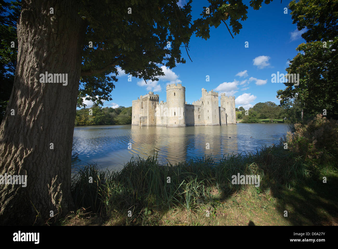 Bodium Castle East Sussex UK National Trust Stock Photo - Alamy