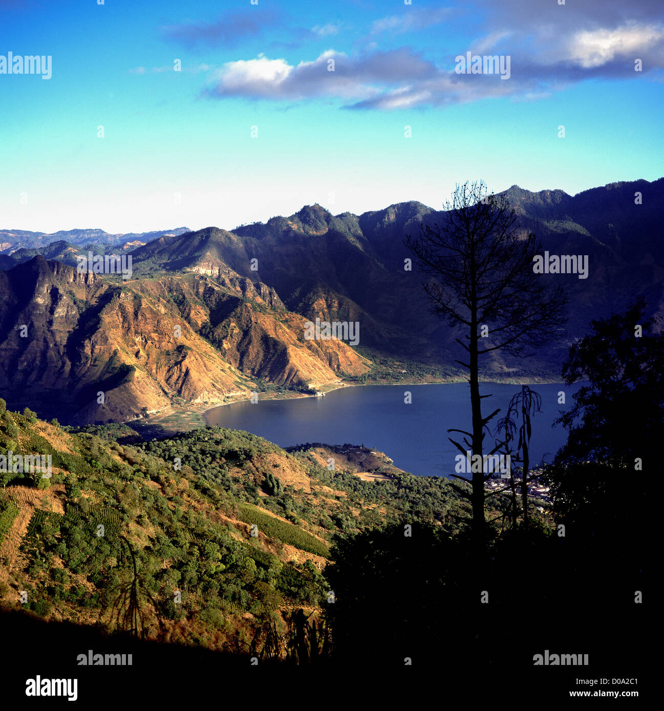 Crater Hole, Guatemala, Central America Stock Photo