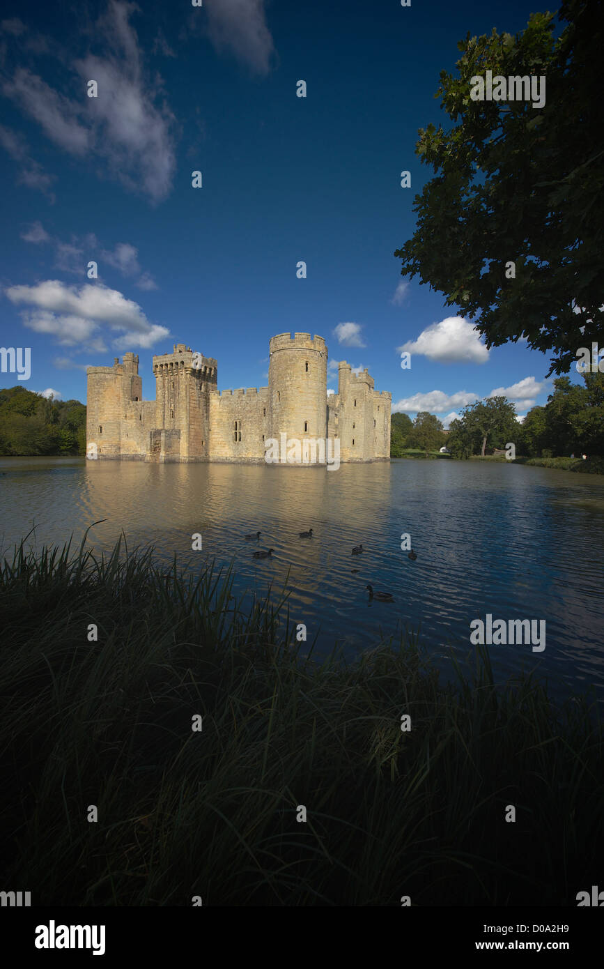 Bodium Castle East Sussex UK National Trust Stock Photo - Alamy
