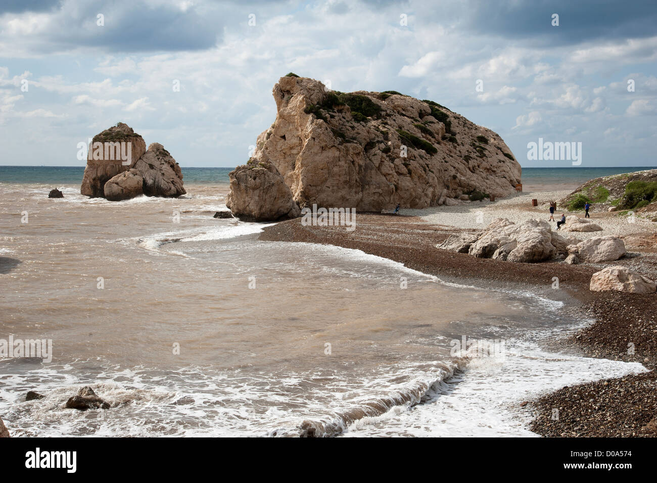 Petra tou Romiou legendary location of Aphrodite's Birthplace the ...