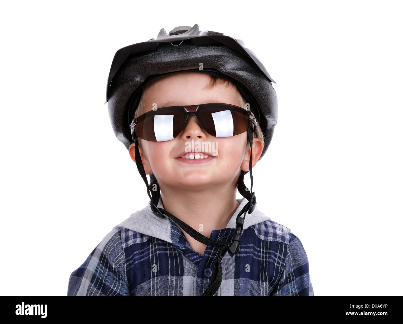 Cycling safety Stock Photo