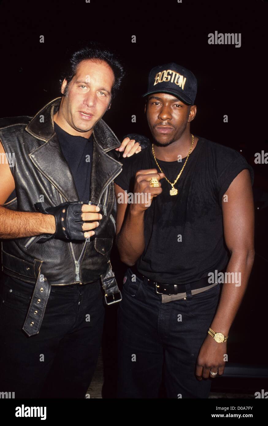 BOBBY BROWN with Andrew Dice Clay 1992.(Credit Image © Lisa Rose/Globe
