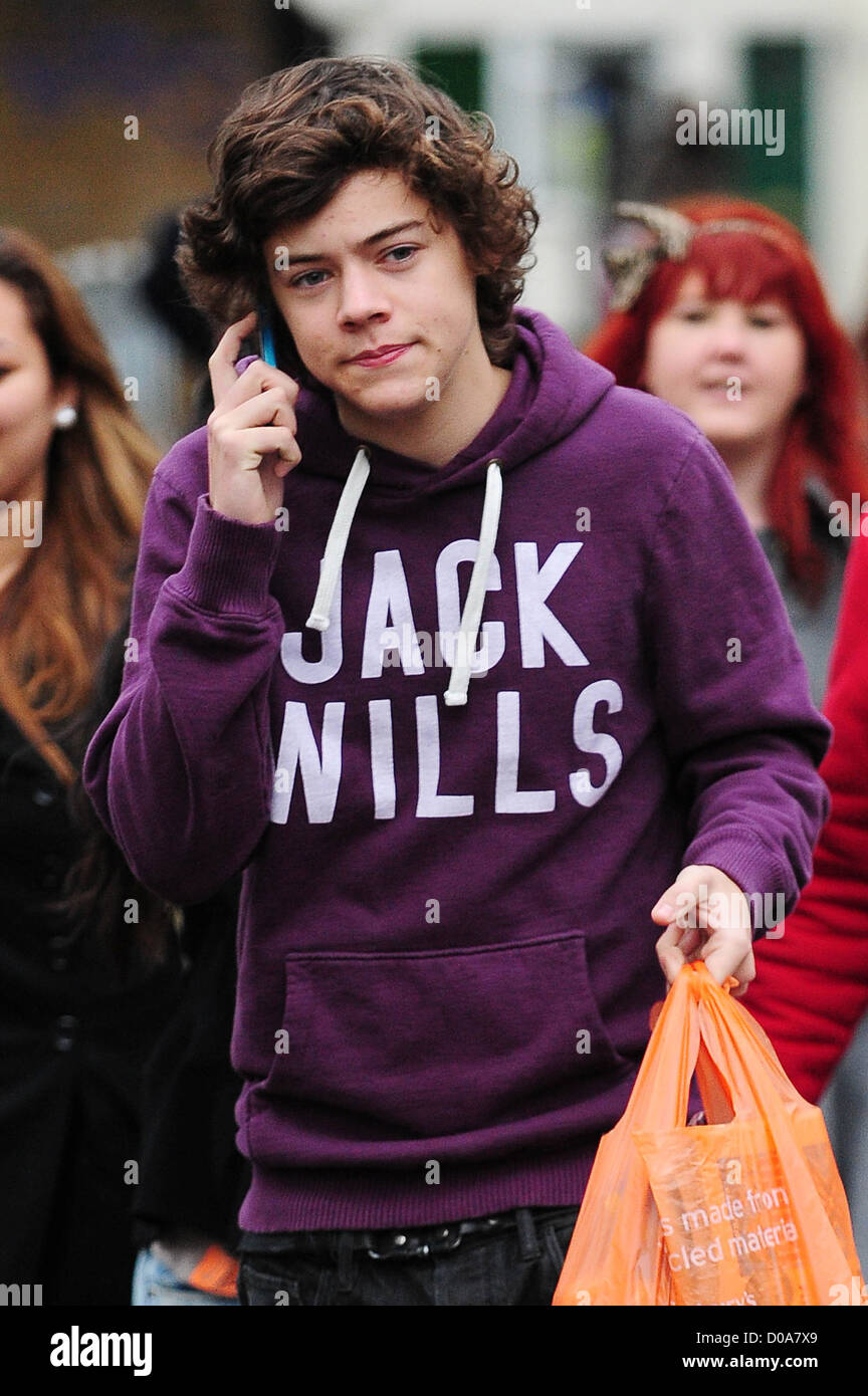 Harry styles purple shop jack wills hoodie