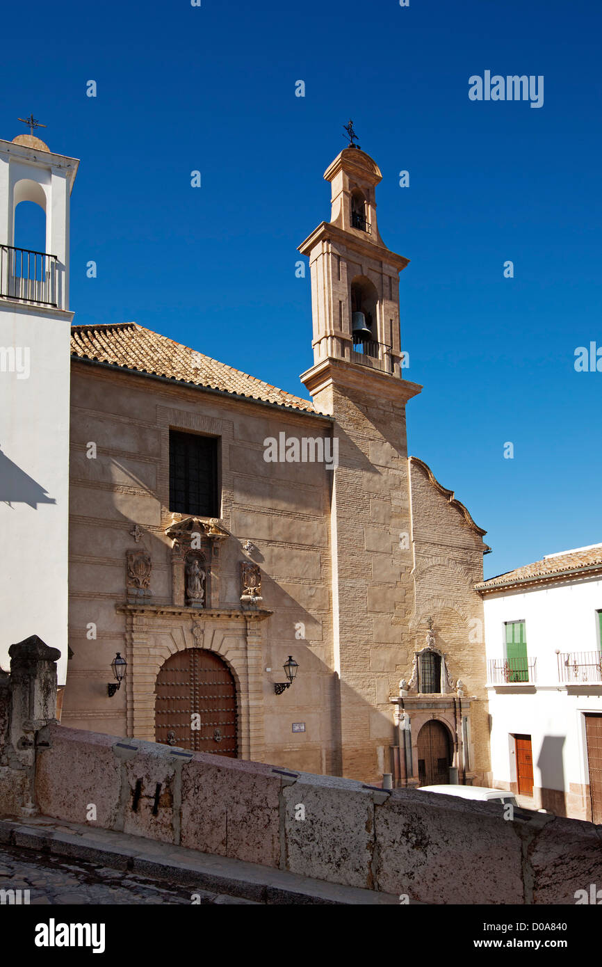 Church Convent and Plazuela of Santo Domingo Antequera Malaga Andalusia Spain Stock Photo