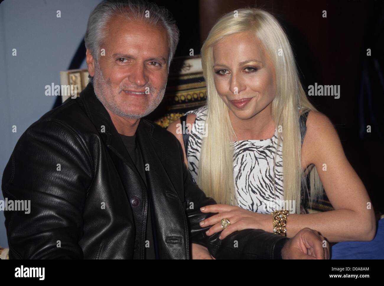 Donatella and gianni versace hi-res stock photography and images - Alamy