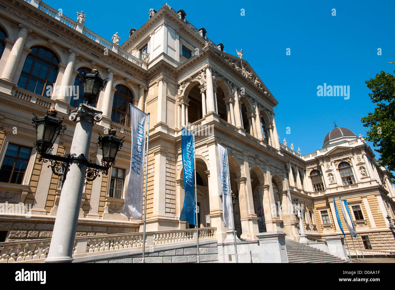 Österreich, Wien 1, Doktor-Karl-Lueger-Ring, Universitätsgebäude. Stock Photo