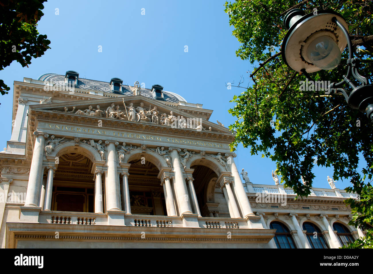 Österreich, Wien 1, Doktor-Karl-Lueger-Ring, Universitätsgebäude. Stock Photo