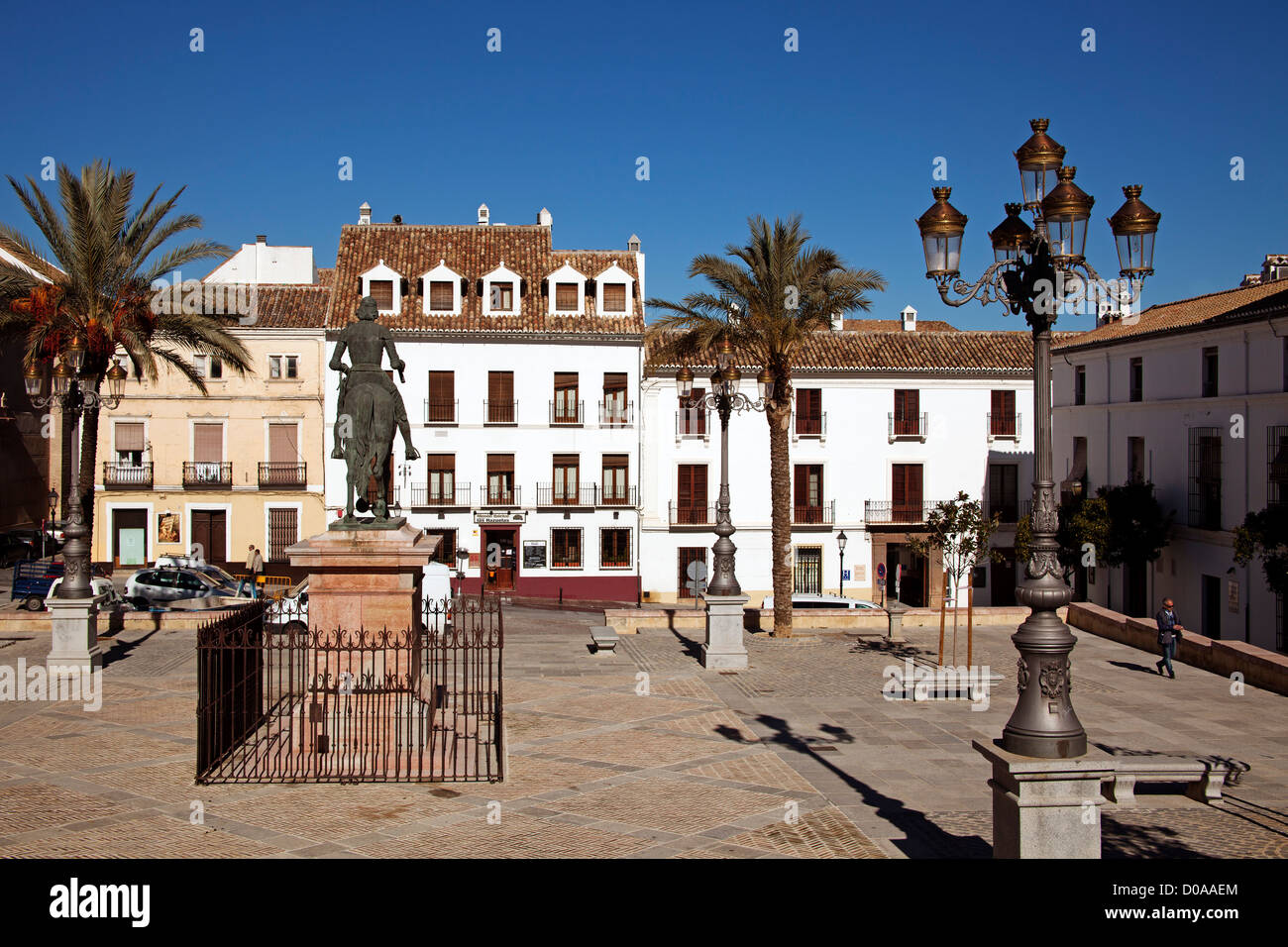 Coso Viejo Square Antequera Malaga Andalusia Spain Stock Photo