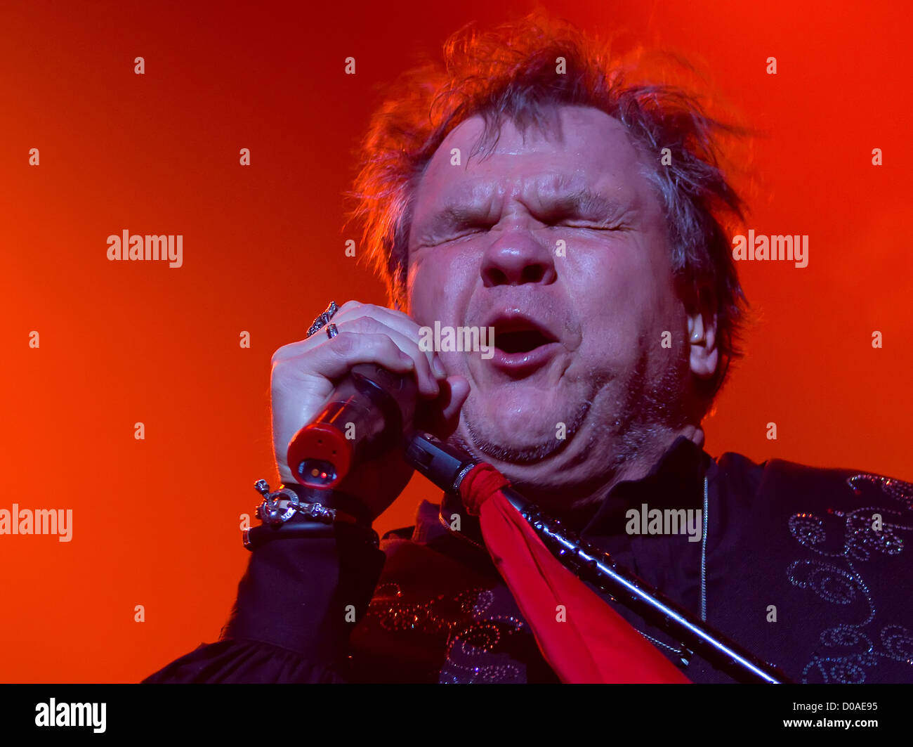 Meat Loaf performing live at Wembley Arena London, England - 07.12.10 Stock Photo
