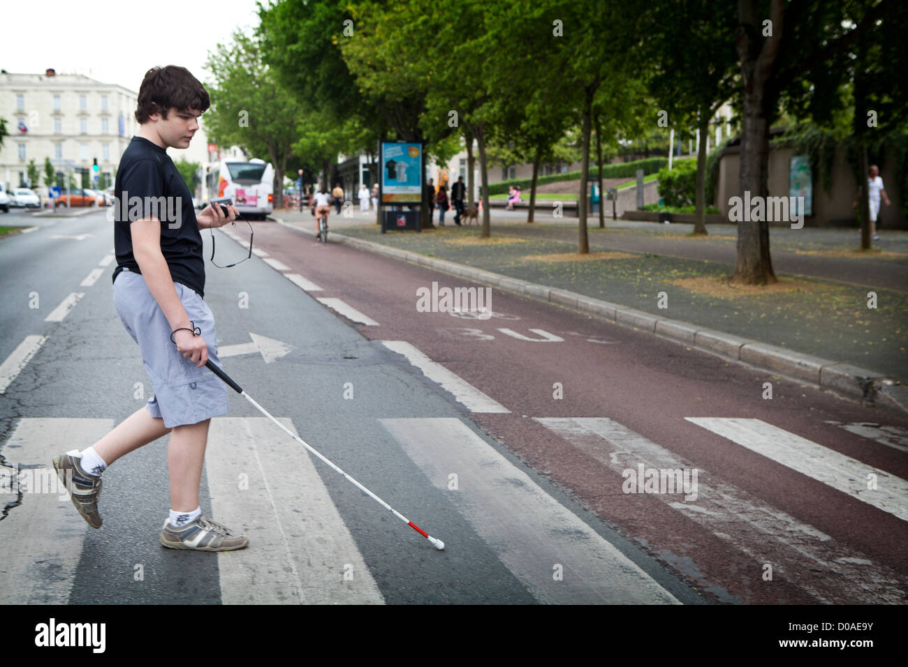 Blind person hires stock photography and images  alamy