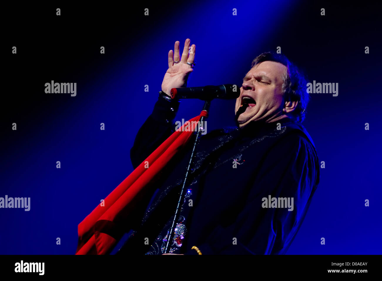 Meat Loaf performing live at Wembley Arena London, England - 07.12.10 Stock Photo