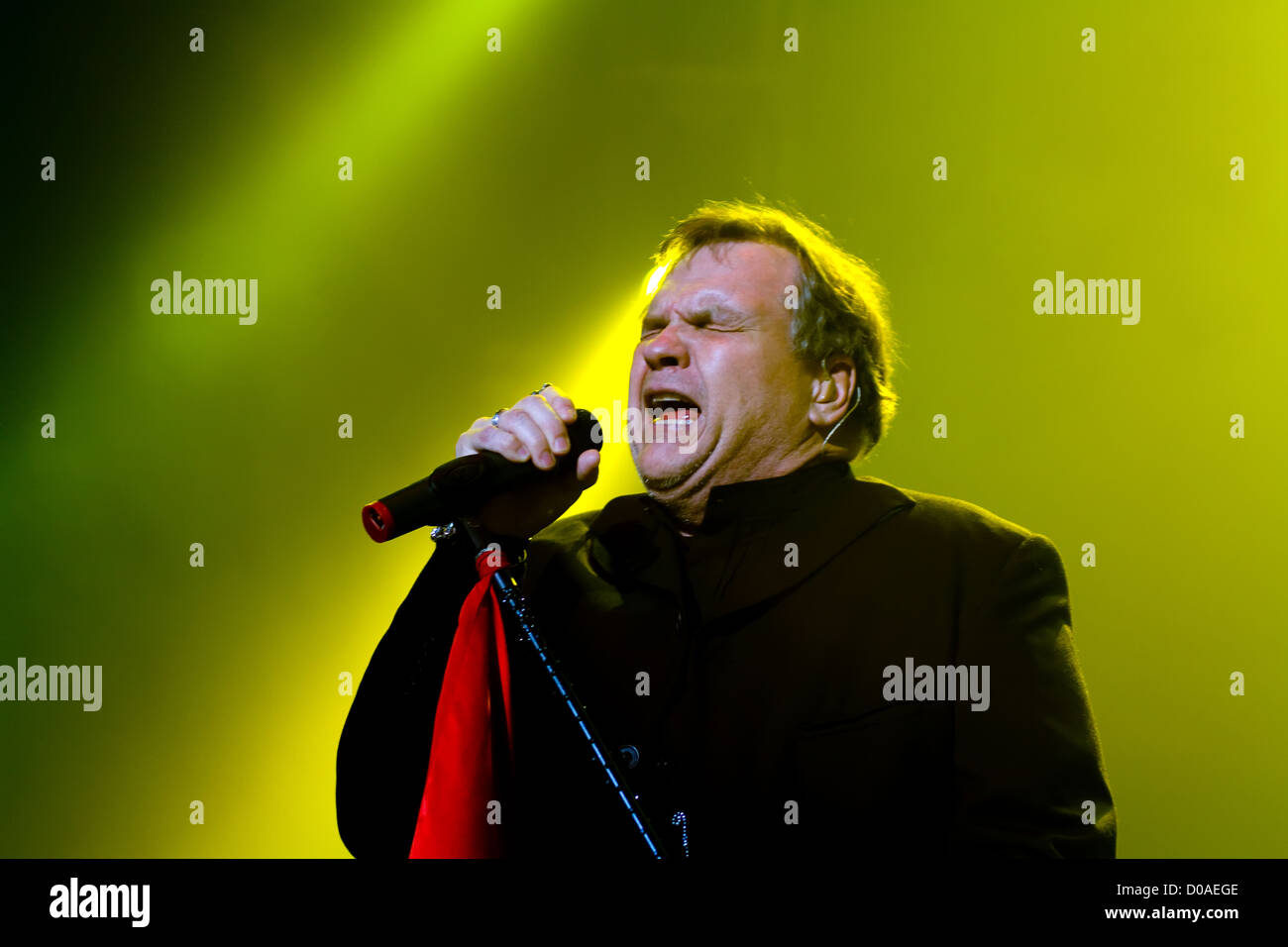 Meat Loaf performing live at Wembley Arena London, England Stock Photo