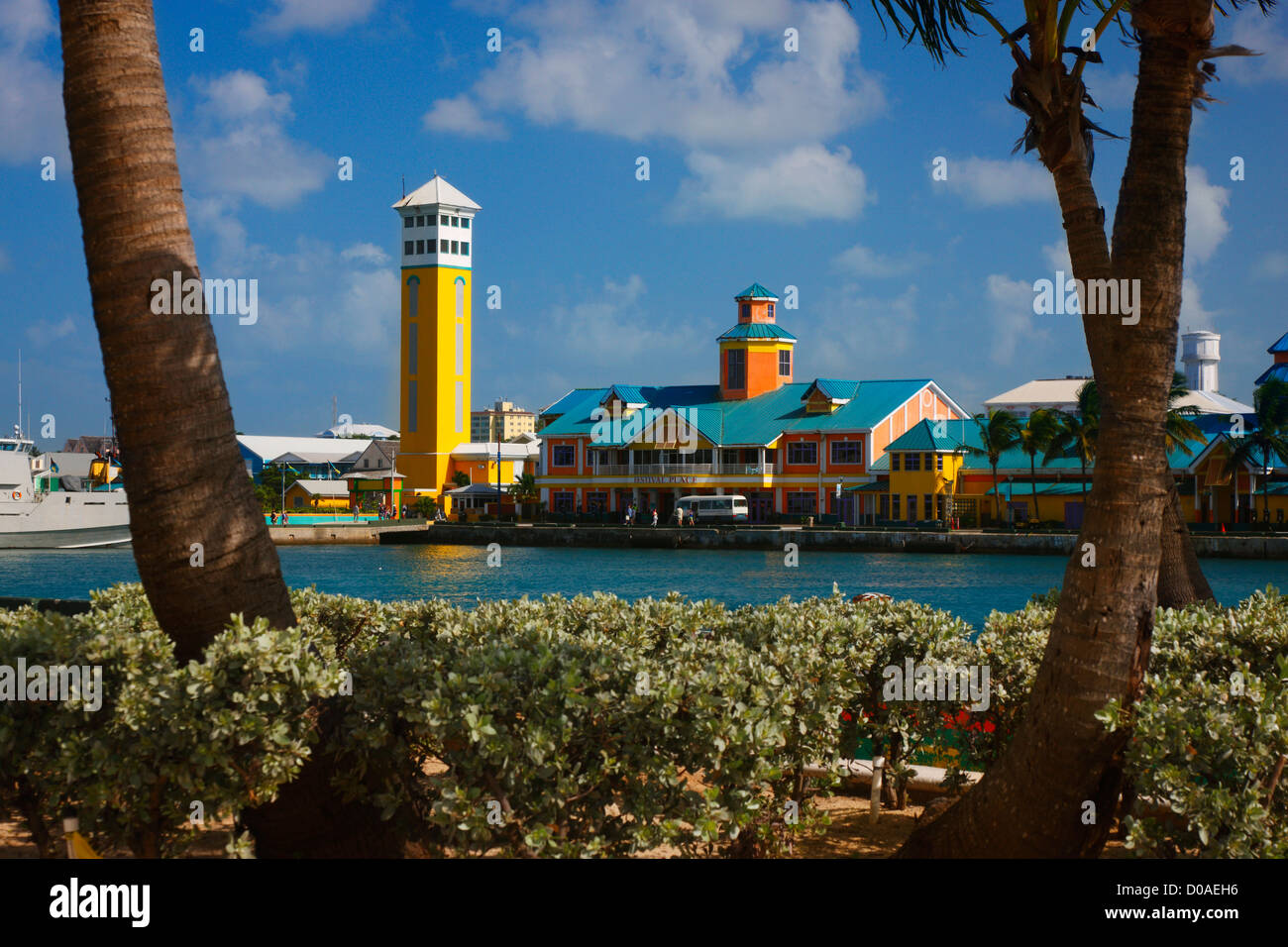 Port in Nassau Bahamas Stock Photo