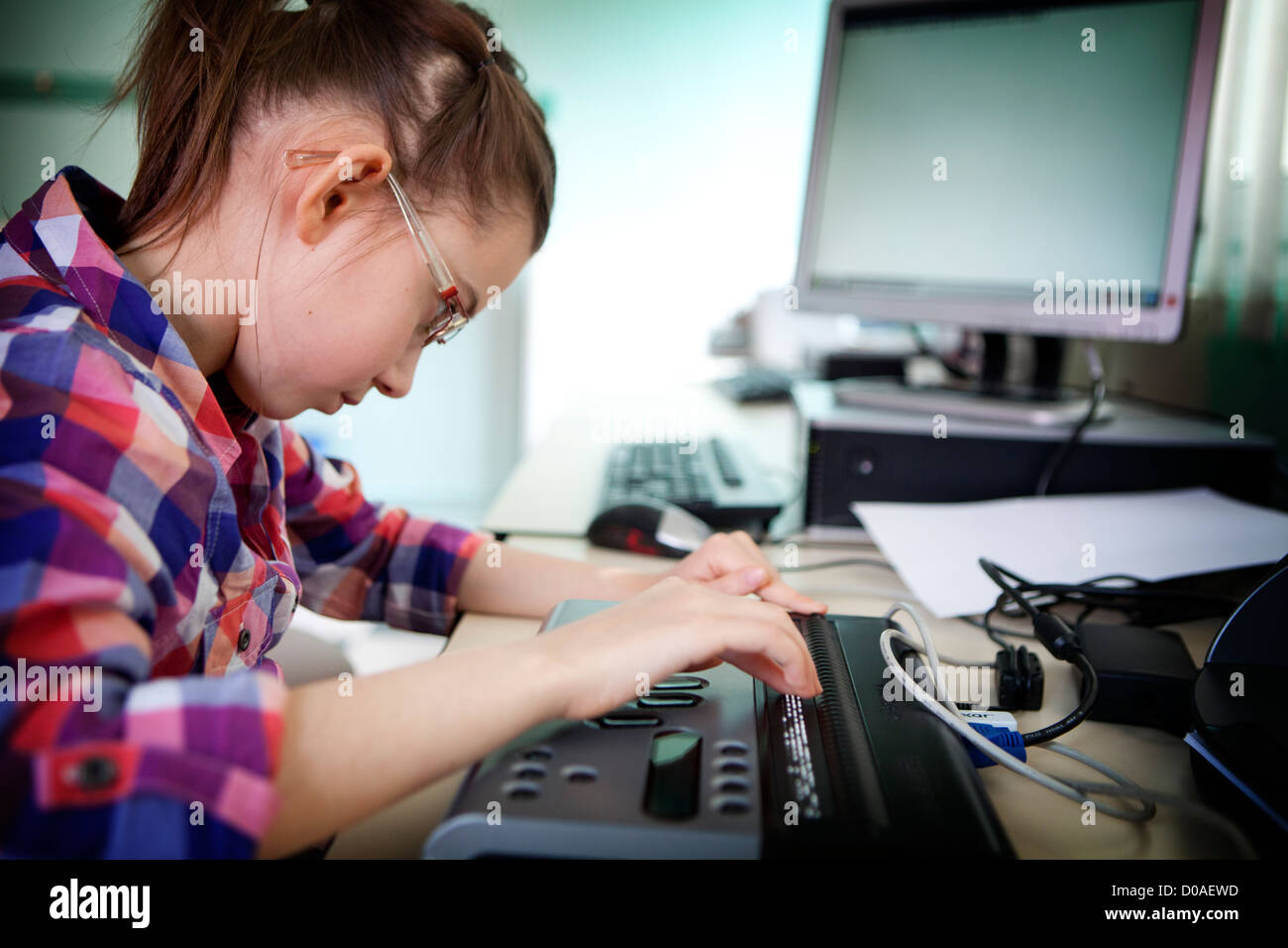 Visual impaired computer hires stock photography and images Alamy