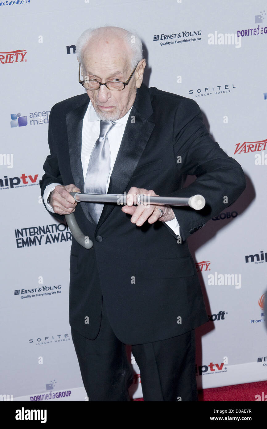 Eli Wallach 38th International EMMY Awards - Arrivals New York City, USA - 22.11.10 Stock Photo
