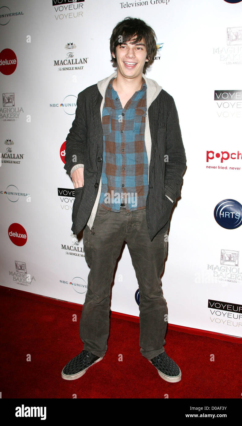 Devon Bostick 8th Annual 'Young Hollywood' Holiday Party held at Voyeur West Hollywood, California - 07.12.10 Stock Photo
