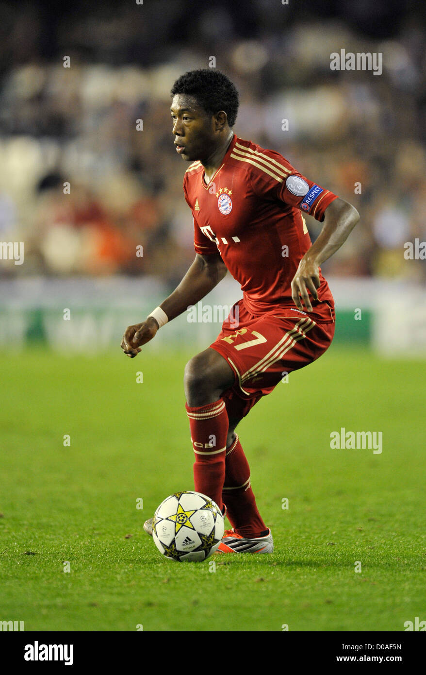 Carte Autographe David Alaba – Bayern Munich 2011/12 – Original Signée – Fußball