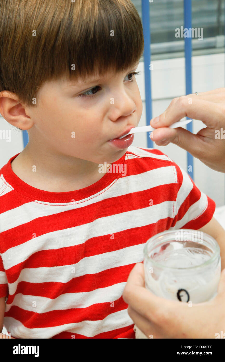 Allergy Test Child Stock Photo Alamy