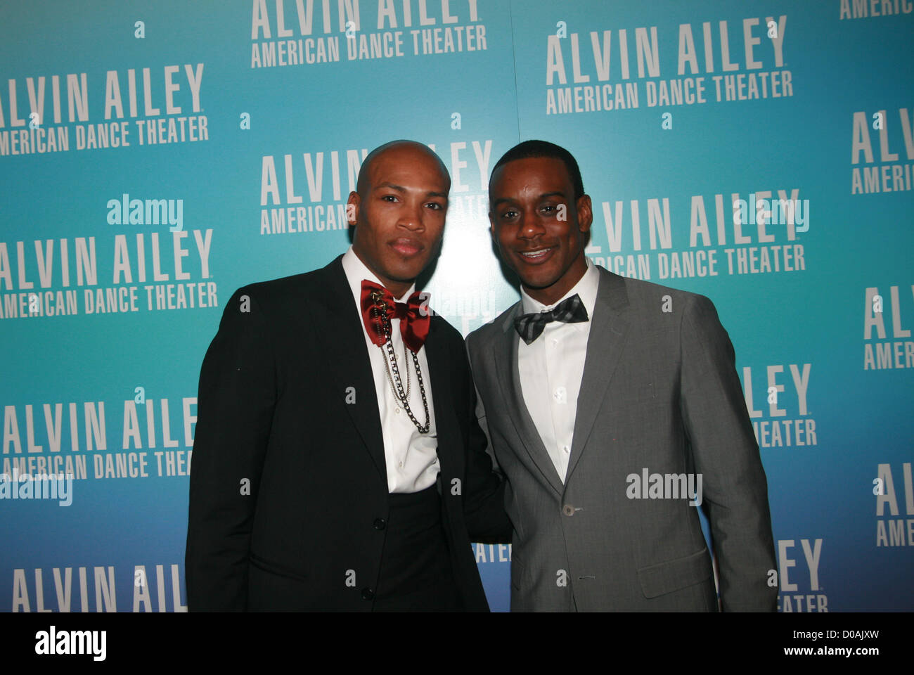 Antonio Douthit and Kirven James Boyd Alvin Ailey Opening Night Gala Party at the Hilton New York Grand Ballroom. New York USA Stock Photo