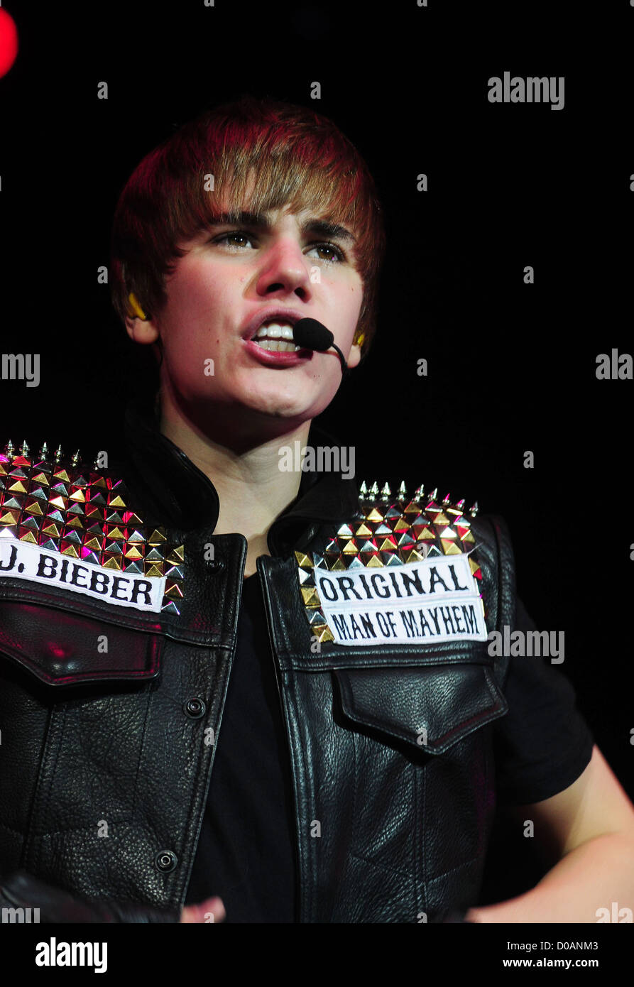 Justin Bieber Jingle Bell Ball held at the Susquehanna Bank Center