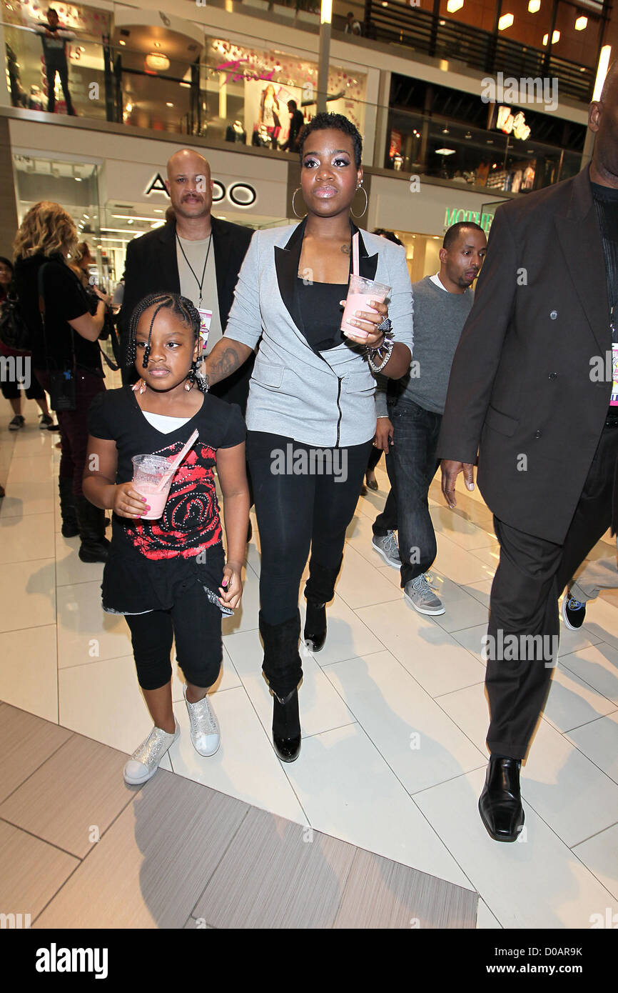 American Idol sensation Fantasia Barri and her daughter Zion Quari
