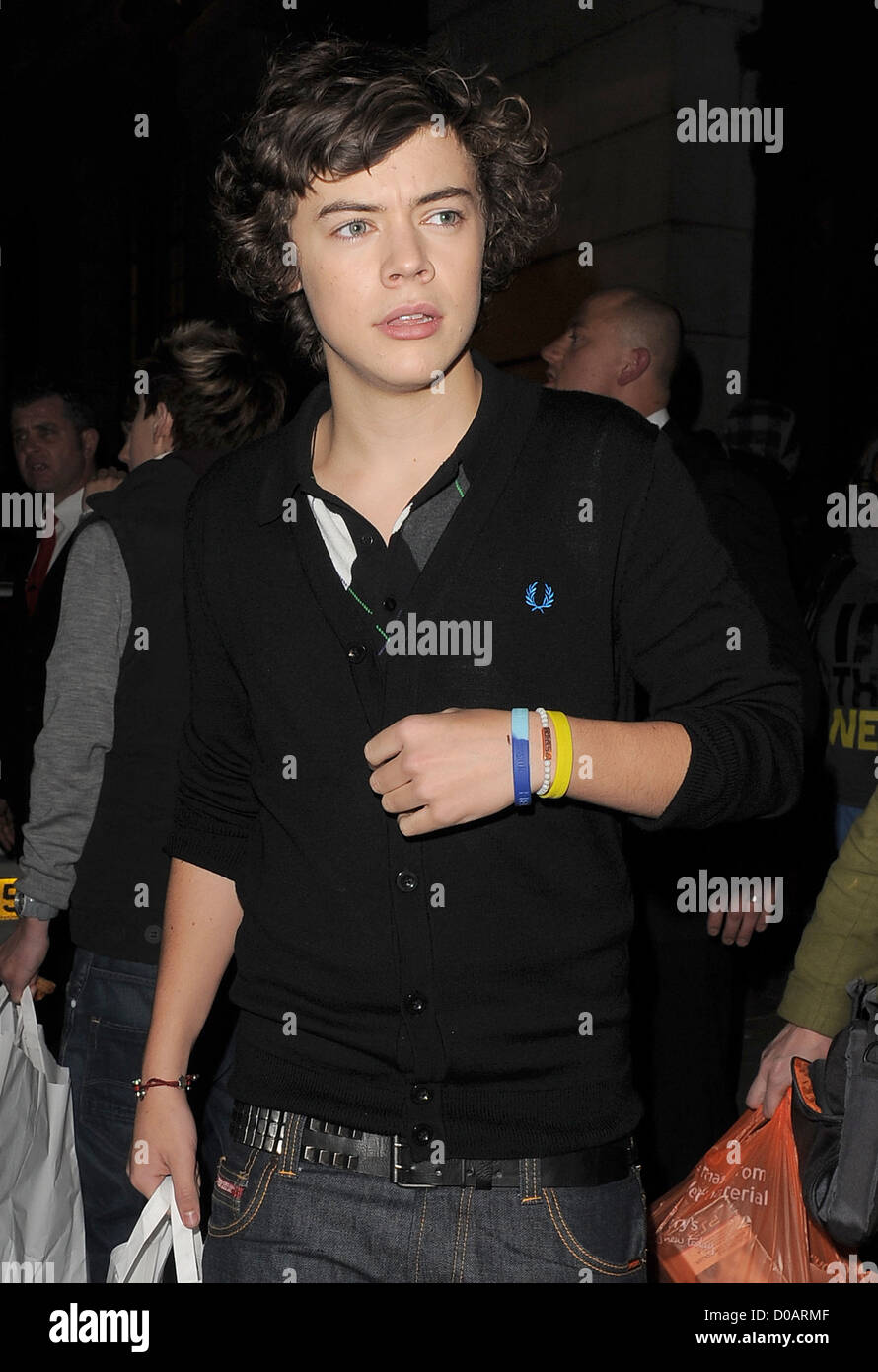 X Factor finalist Harry Styles from boy band One Direction. Very.co.uk