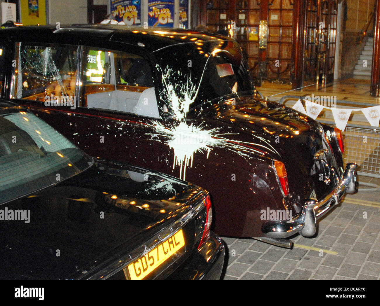 PRINCE CHARLES' CAR ATTACKED BY PROTESTING STUDENTS REPORT PRINCE