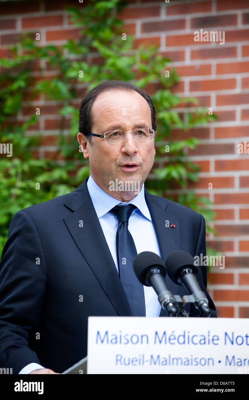 FRANCOIS HOLLANDE Stock Photo