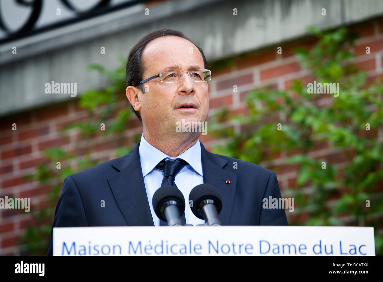 FRANCOIS HOLLANDE Stock Photo