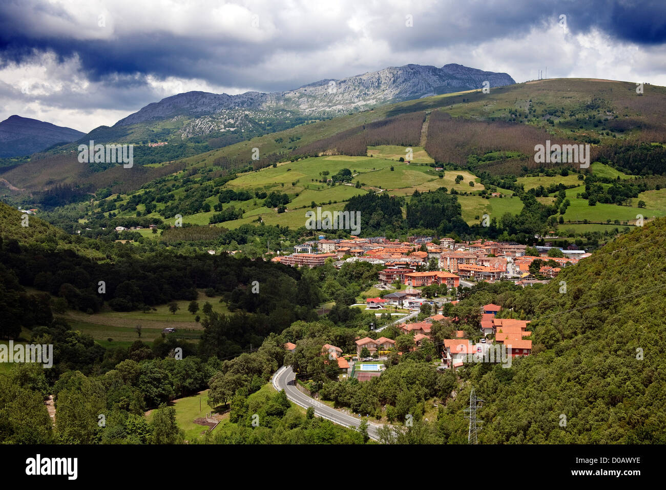 Village Of Ramales De La Victoria Cantabria Spain Stock Photo Alamy