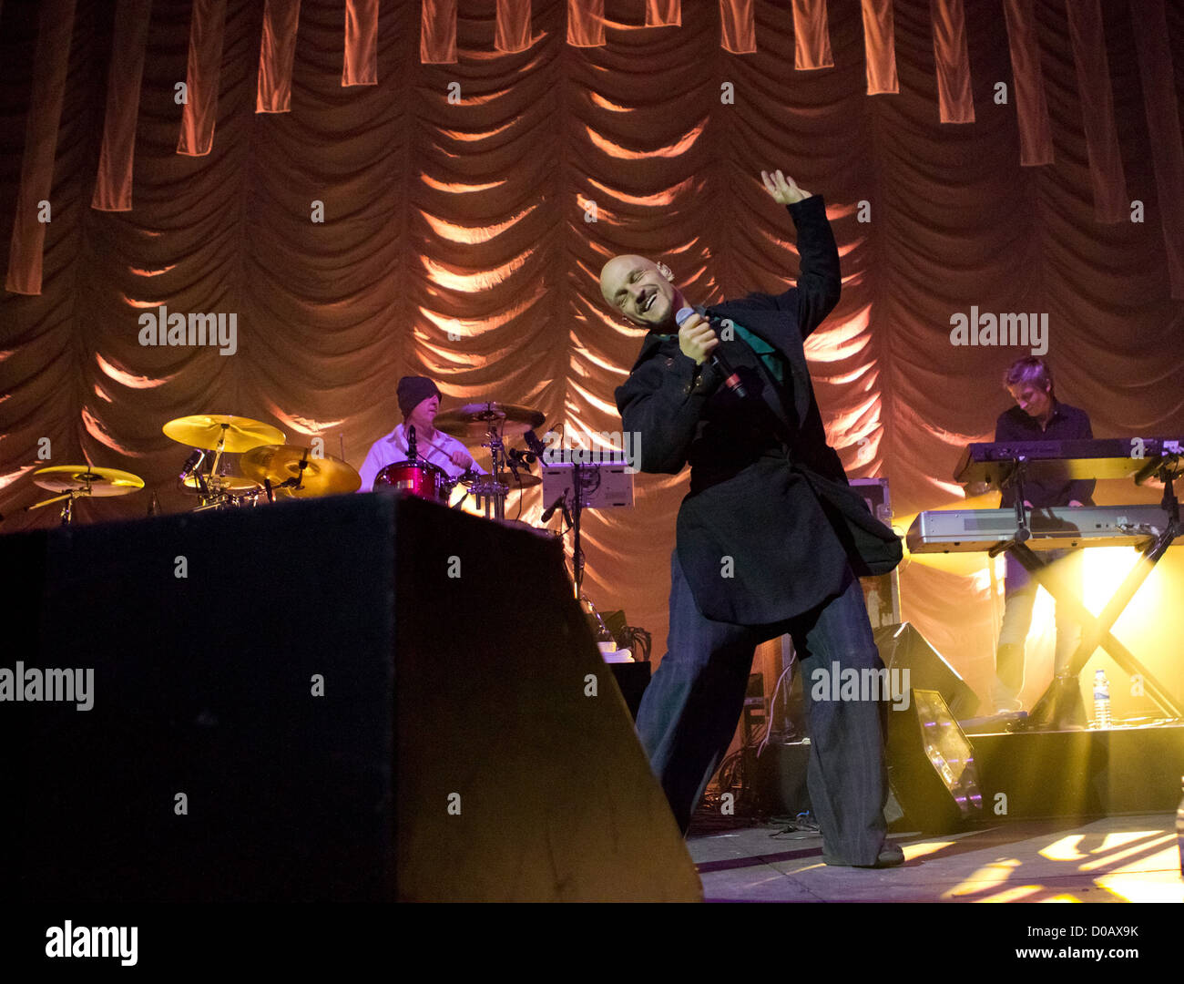 Tim Booth James performing live at Campo Pequeno in Lisbon Lisbon ...