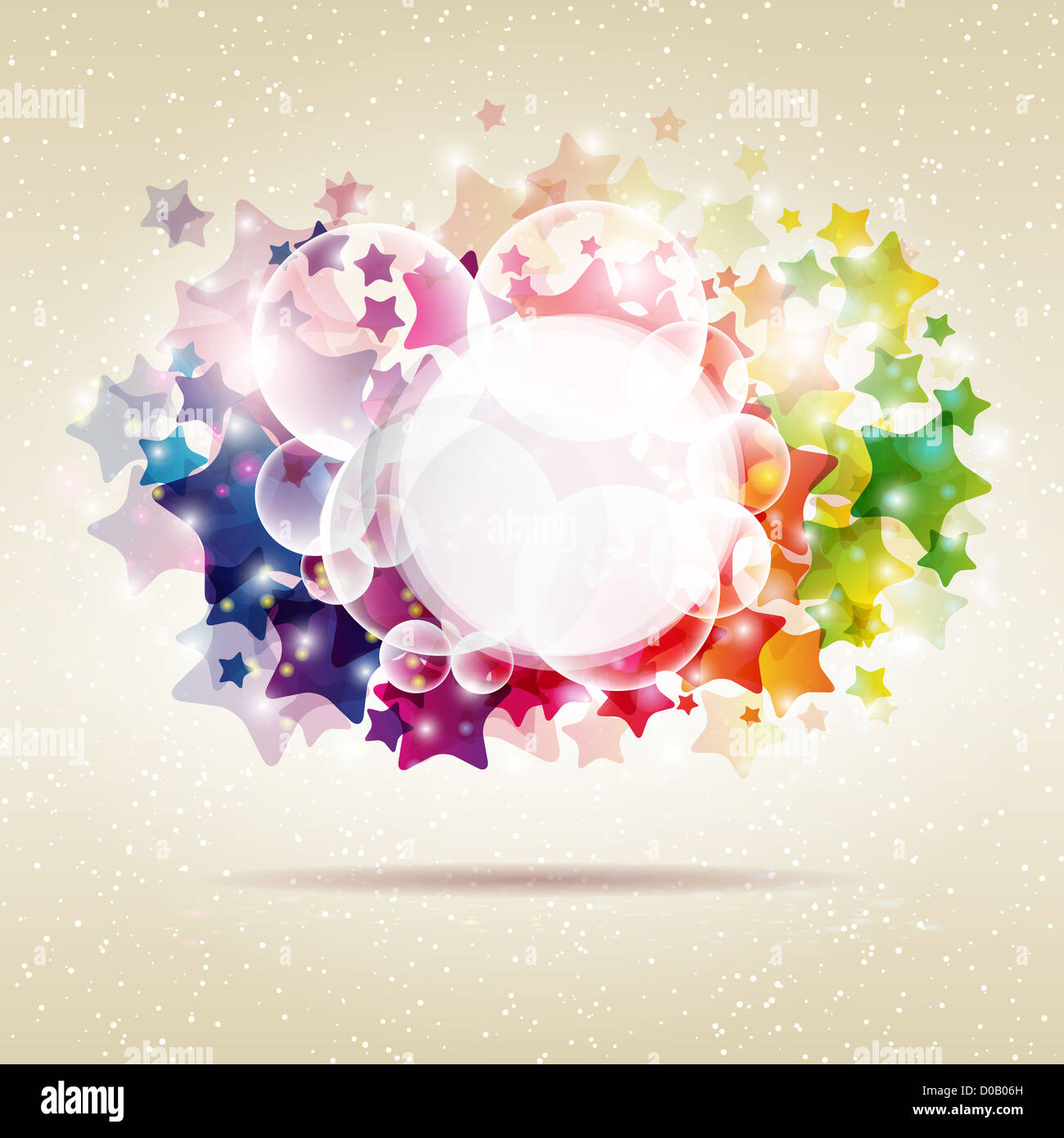 Abstract background with stars Stock Photo - Alamy