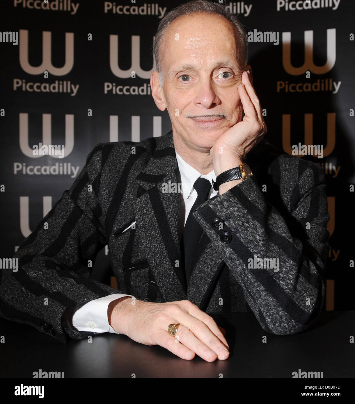 John Waters John Waters at a book signing for his new book 'Role Models' at Waterstones London, England - 04.12.10 Stock Photo