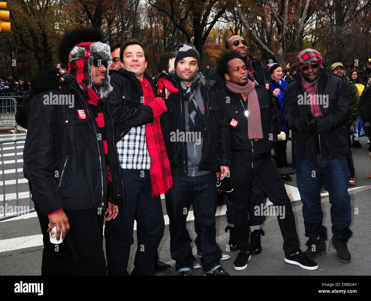 Jimmy Fallon with The Roots th Macy's Thanksgiving Day Parade in New
