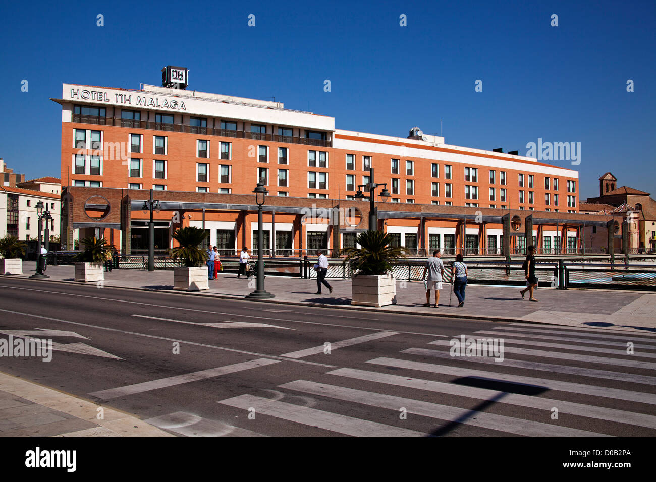 Hotel NH Malaga Costa del Sol Andalusia Spain Stock Photo