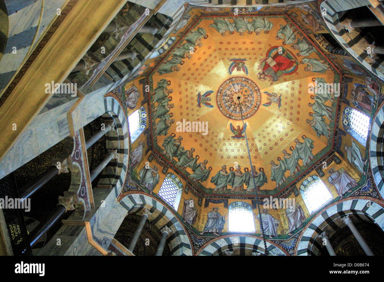 Inside view of the cathedral of Germany, Europe Stock Photo