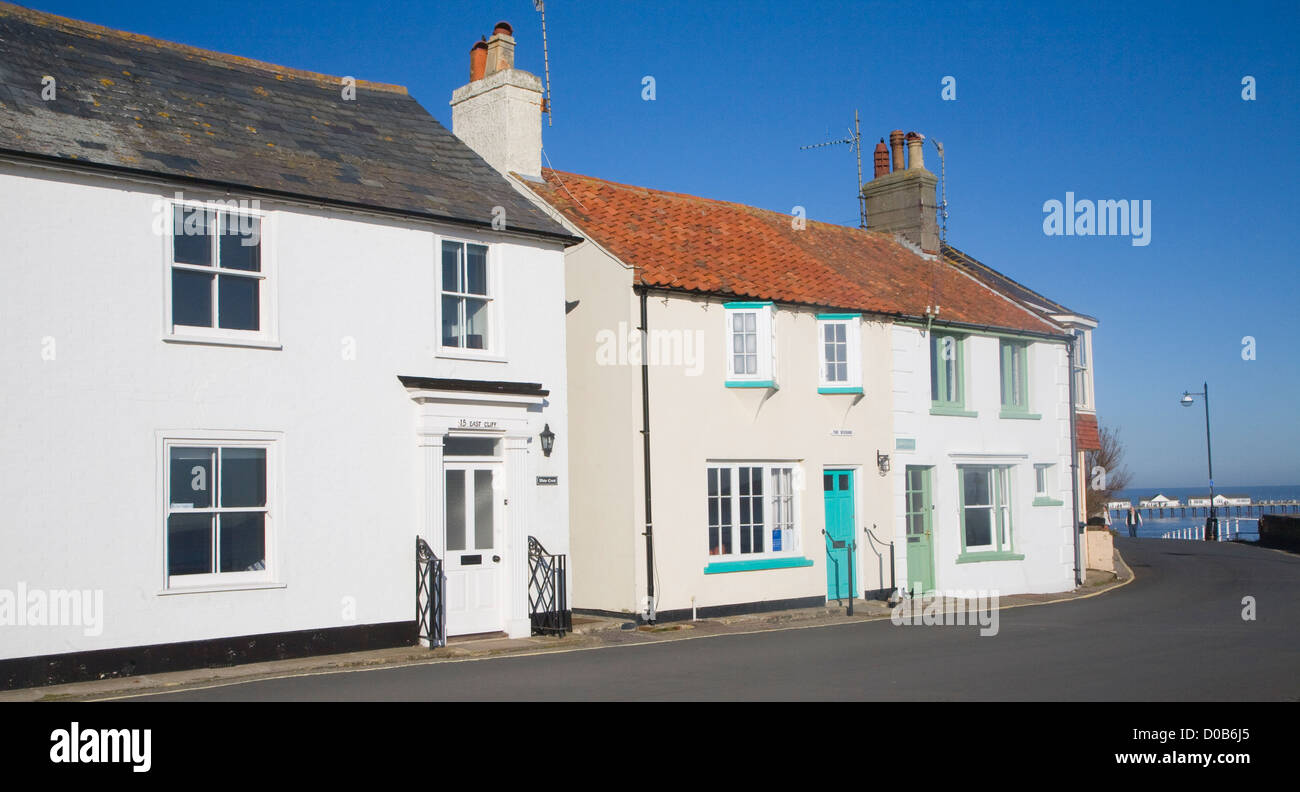 Holiday cottages Southwold, Suffolk, England Stock Photo Alamy