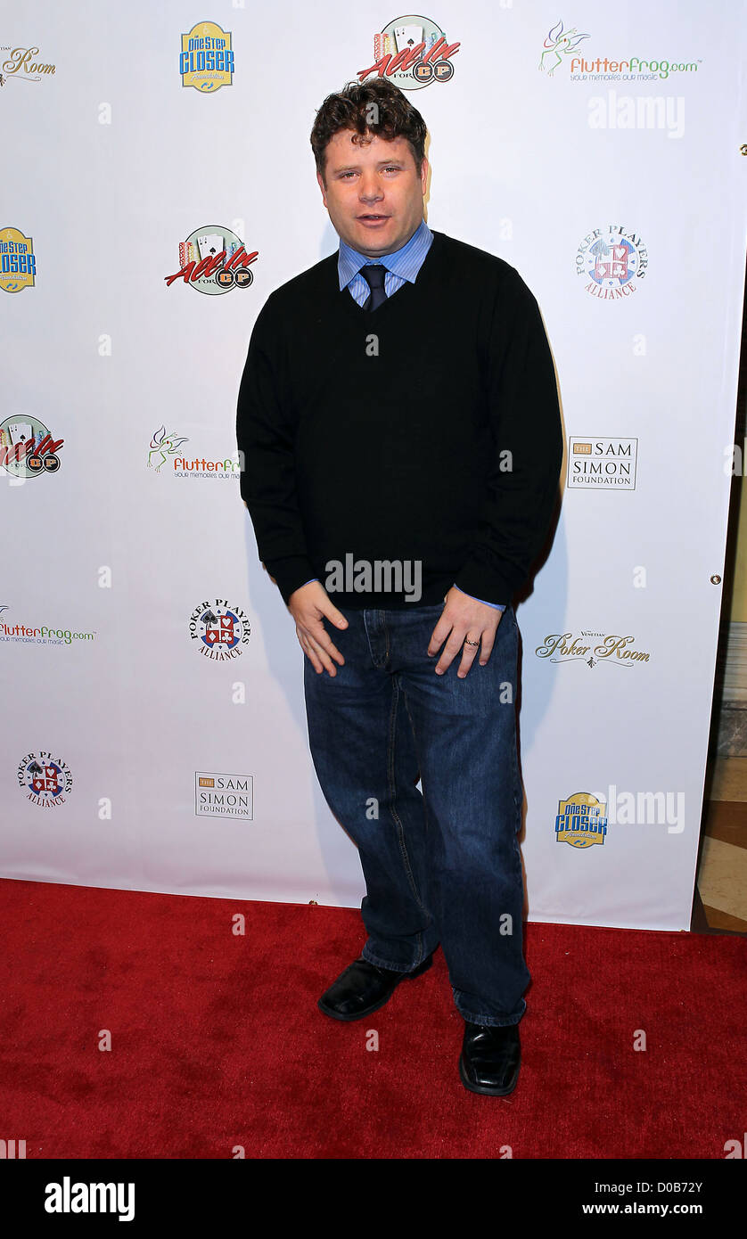 Sean Astin All In For CP Celebrity Charity Poker Tournament to benefit